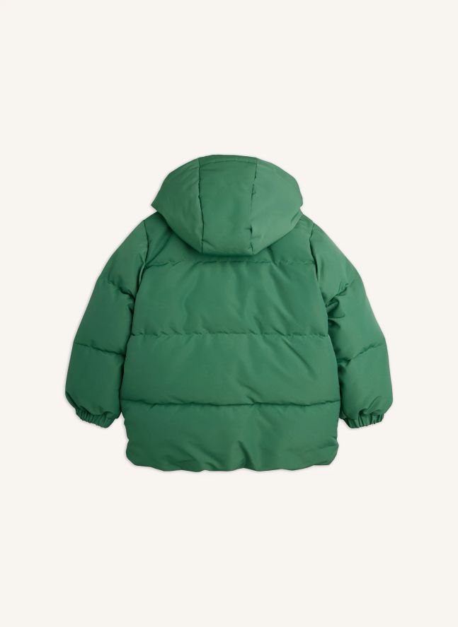 Chaqueta de plumón de fibra reciclada | Verde