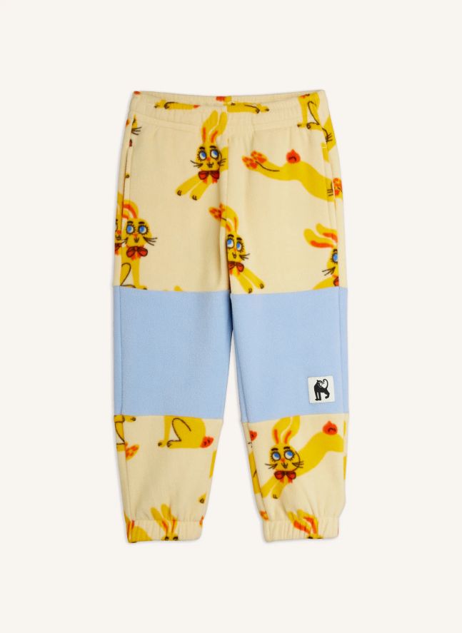 Pantalon Lapins Fibres Recyclées | Jaune