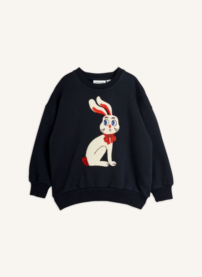 Sweat Lapin Coton Bio | Noir