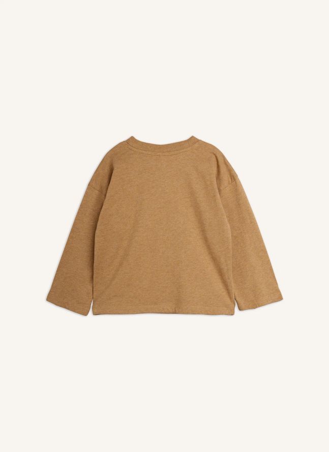T-shirt Panthère Coton Bio | Marron