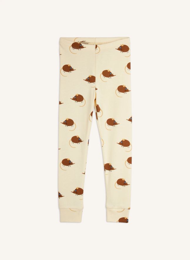 Legging Souris Coton Bio | Beige