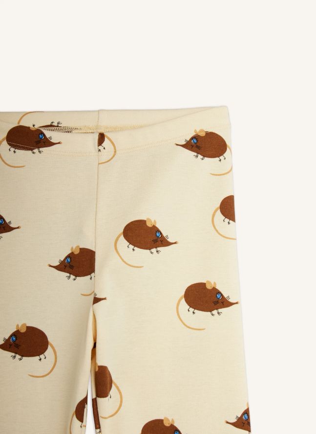 Legging Souris Coton Bio | Beige