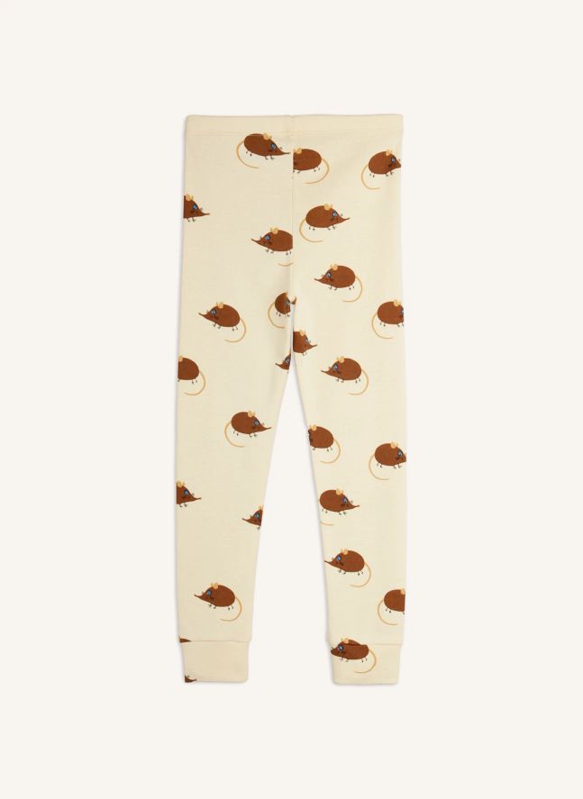 Legging Souris Coton Bio | Beige