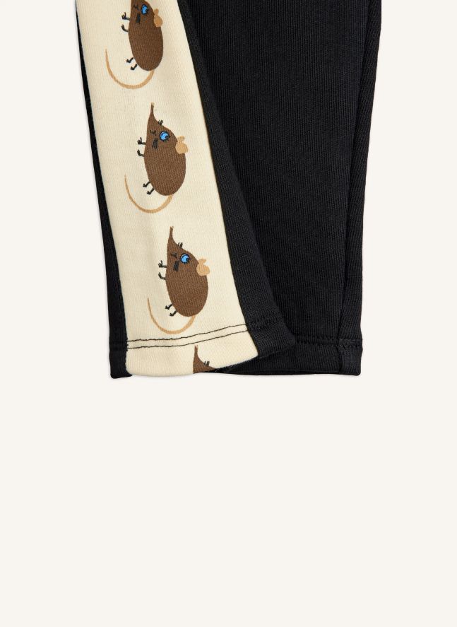 Jogger Souris Coton Bio | Noir