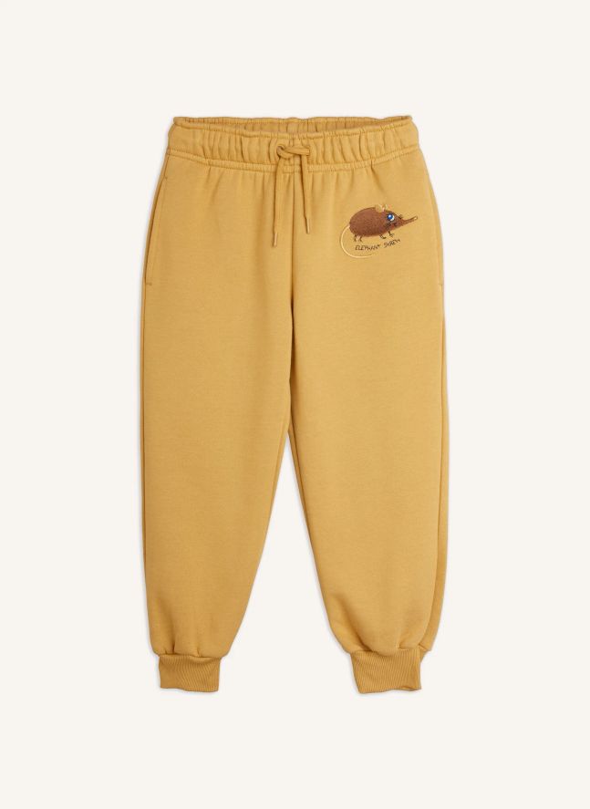 Jogger Brodé Souris Coton Bio | Beige