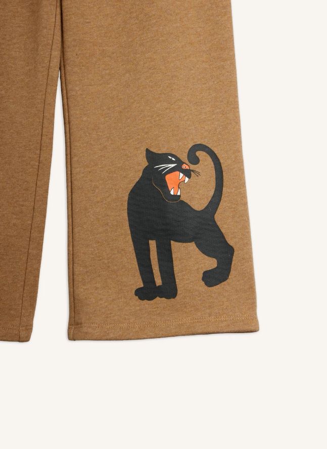 Jogger Panthère Coton Bio | Marron