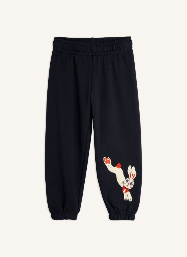 Jogger Lapin Coton Bio | Noir