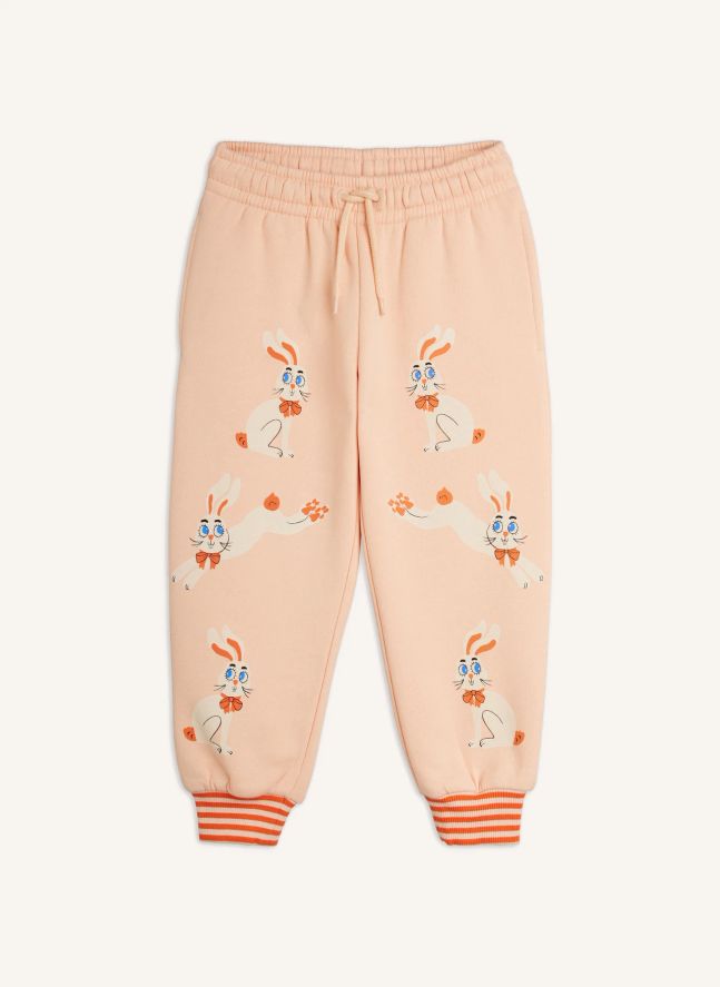 Jogger Lapins Coton Bio | Rose
