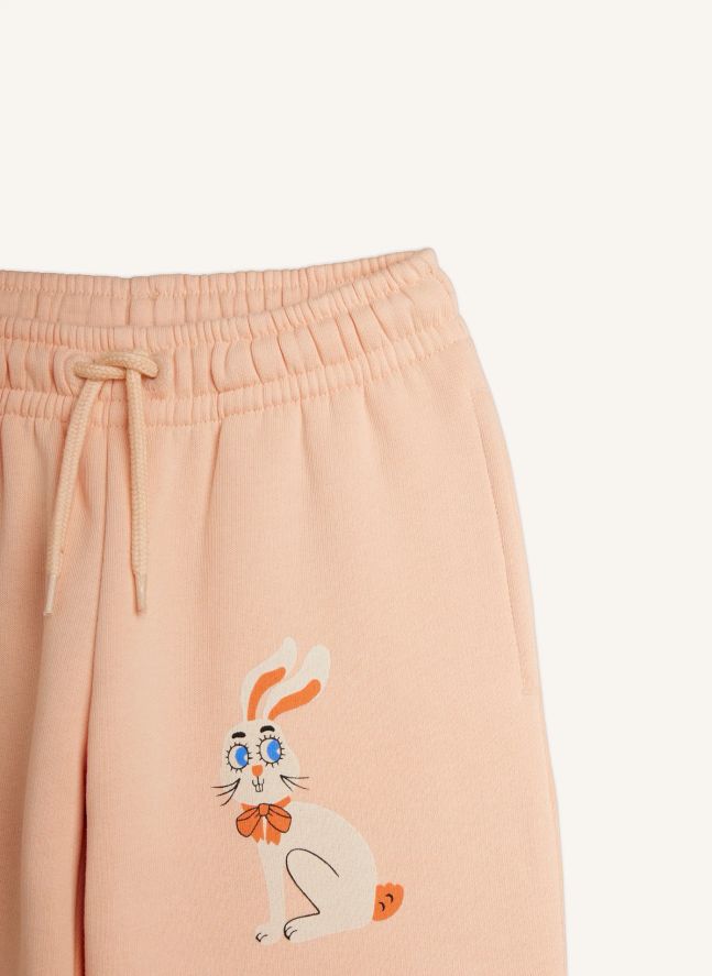 Jogger Lapins Coton Bio | Rose