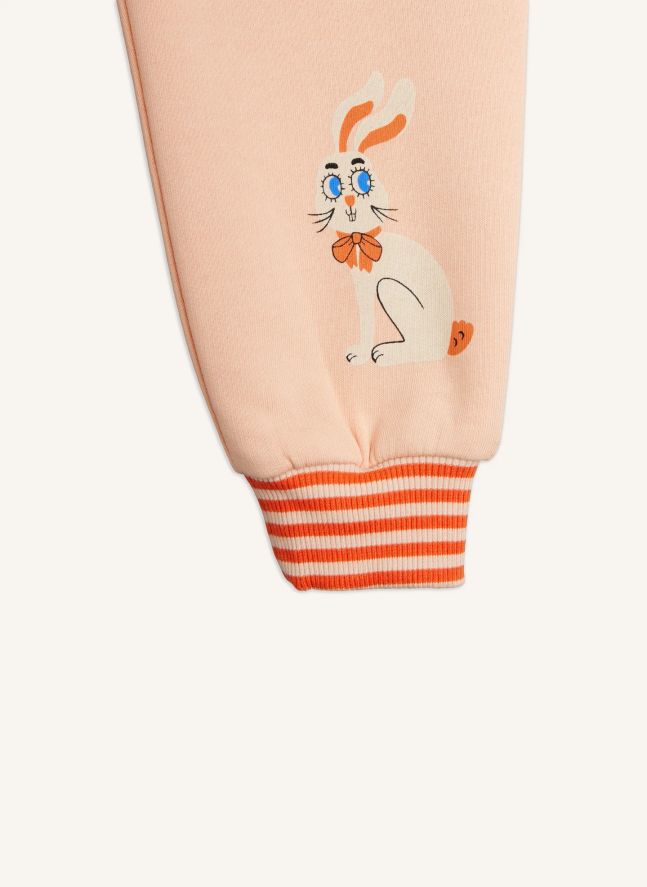 Jogger Lapins Coton Bio | Rose