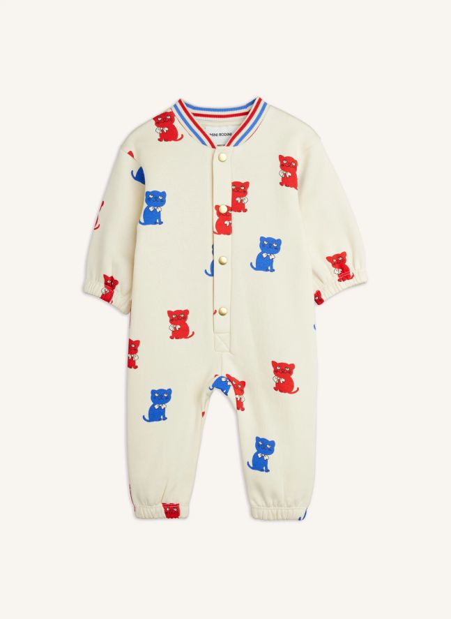 Combinaison Chatons Coton Bio | Ecru