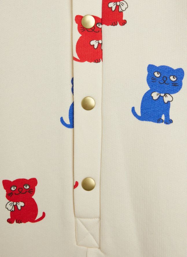 Combinaison Chatons Coton Bio | Ecru