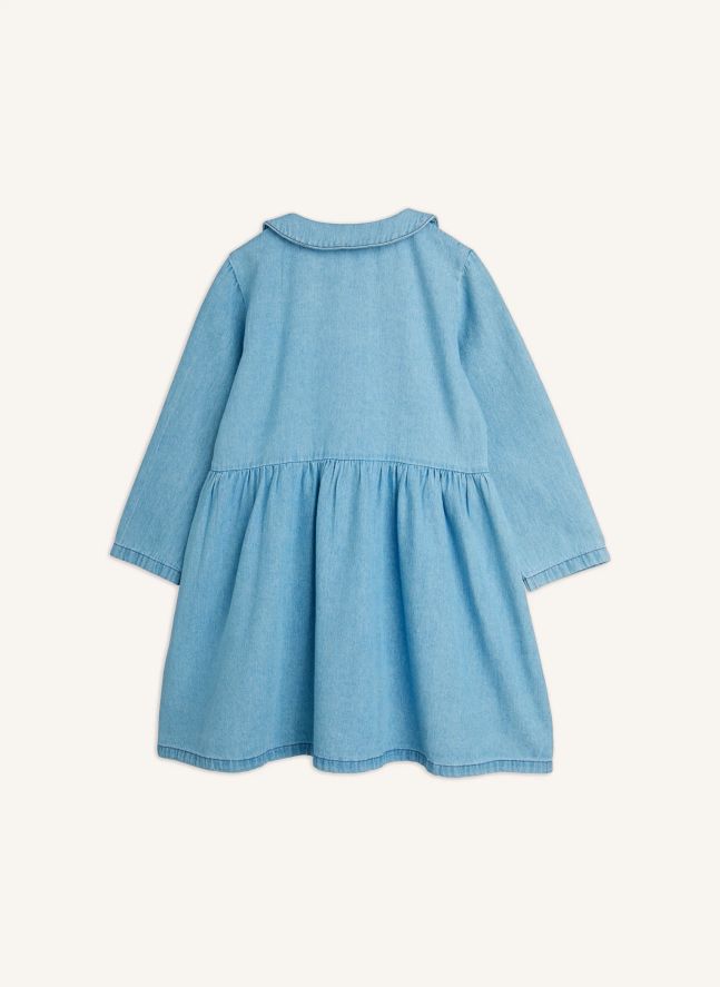 Robe Lapins Denim Coton Bio | Bleu