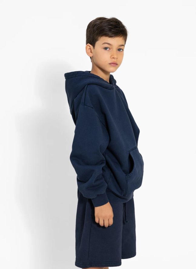 Sweat Kingswood Coton Bio | Bleu marine