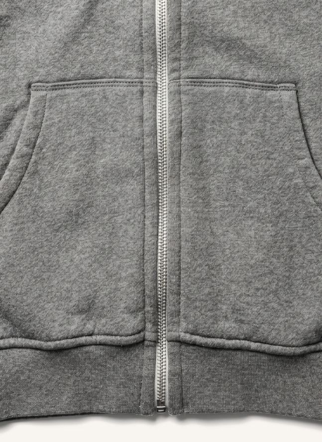 Sweat Whitmore Coton Bio | Gris chiné