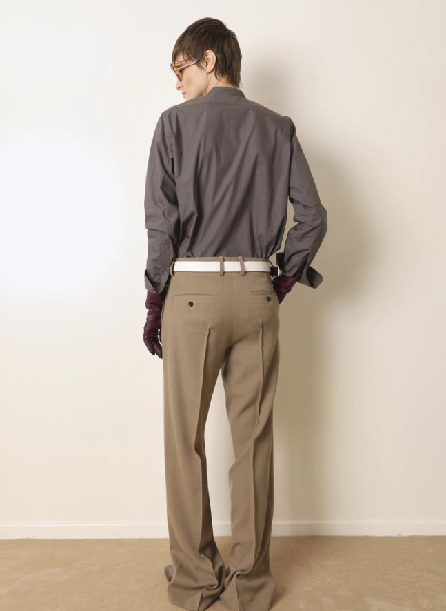 Pantalon Carabinier Laine | Camel