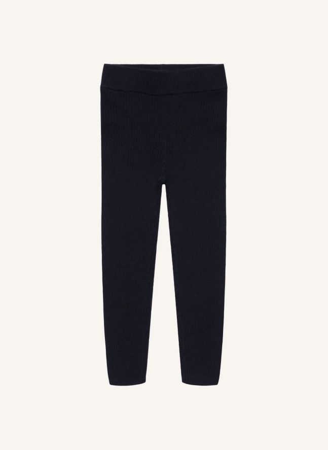 Leggings de lana merina | Azul Marino