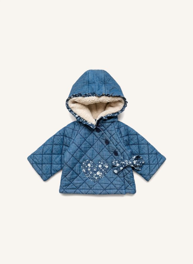 Abrigo «Cardi Denim» | Azul Claro