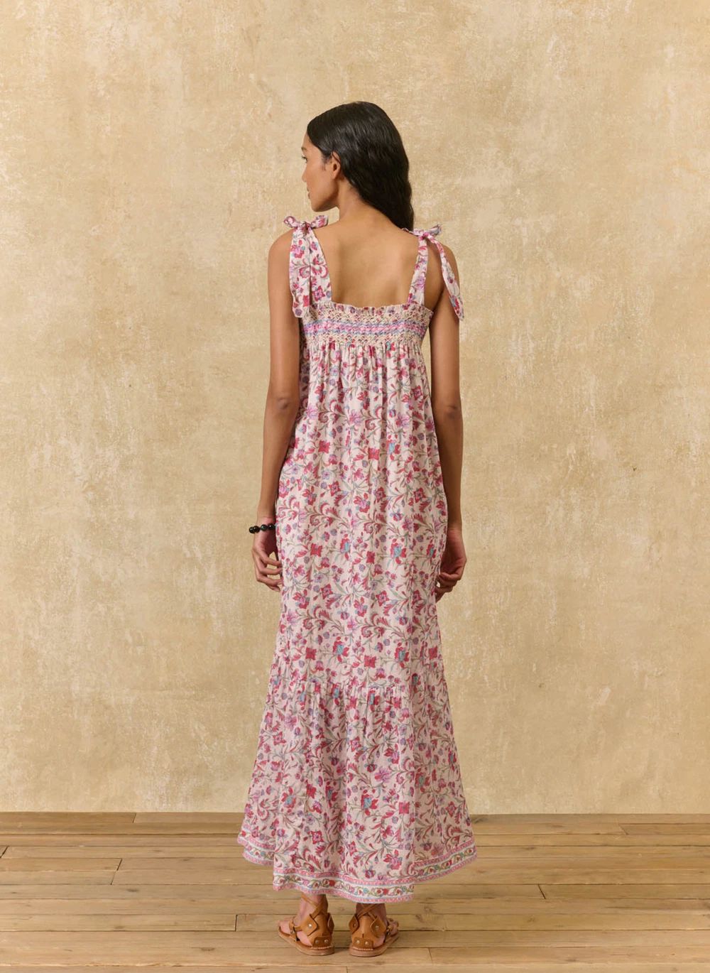 Robe Marcelette Coton Bio | Rose- Image produit n°5