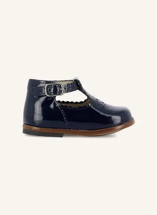 Babies Bloucles Vernies | Bleu marine