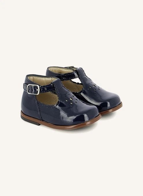 Babies Bloucles Vernies | Bleu marine