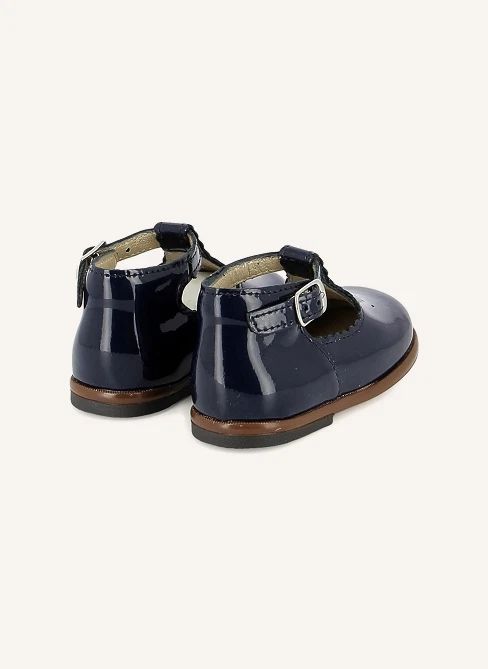 Babies Bloucles Vernies | Bleu marine