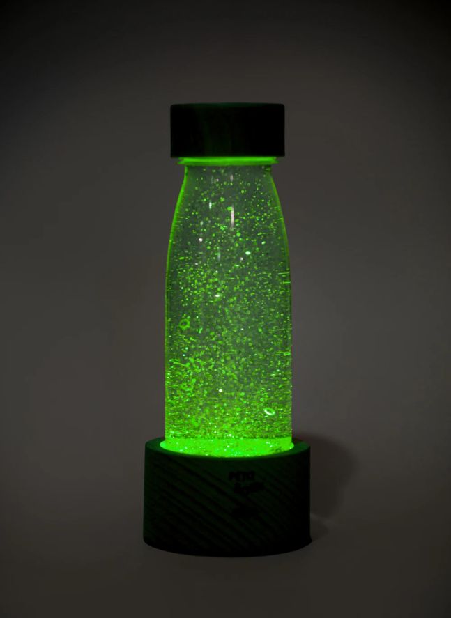 Lampe pour Bouteille Sensorielle | Bois clair
