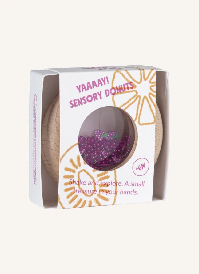Donut sensoriel Raisins | Violet