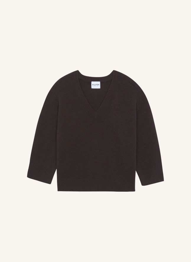 Pull Divee Cachemire | Café