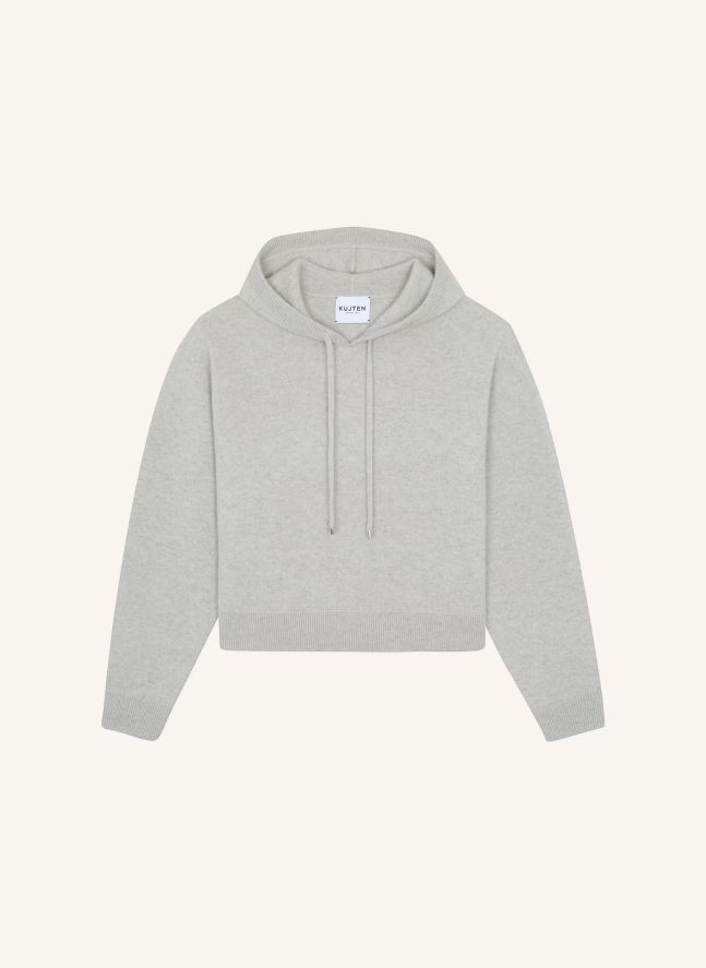Pull Capuche Mona Cachemire | Avoine