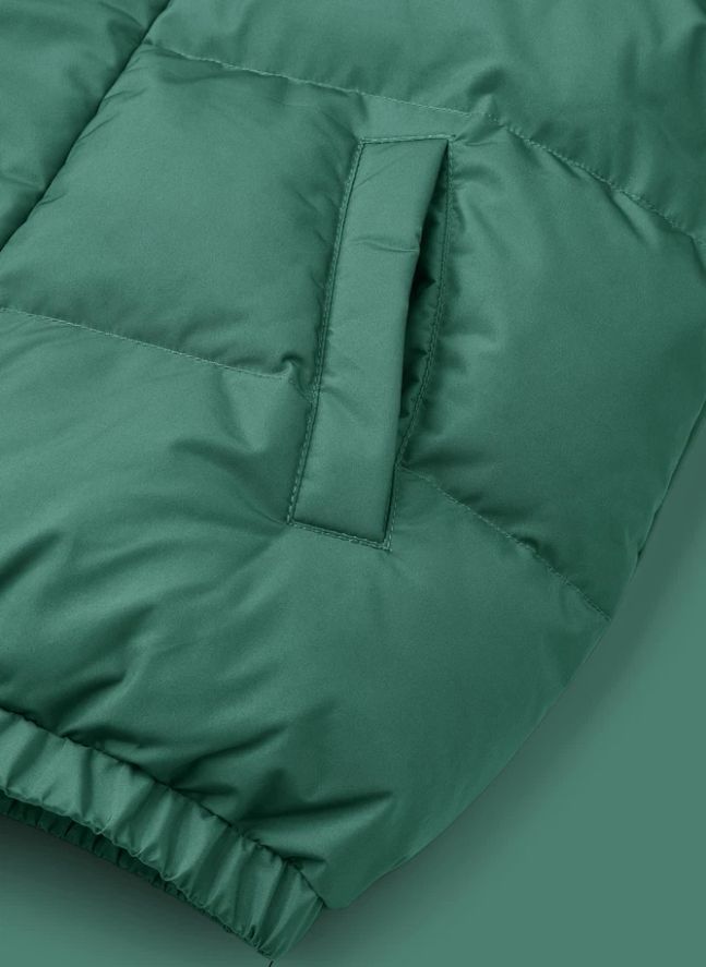 Doudoune Adelina Fibres Recyclées | Vert kaki