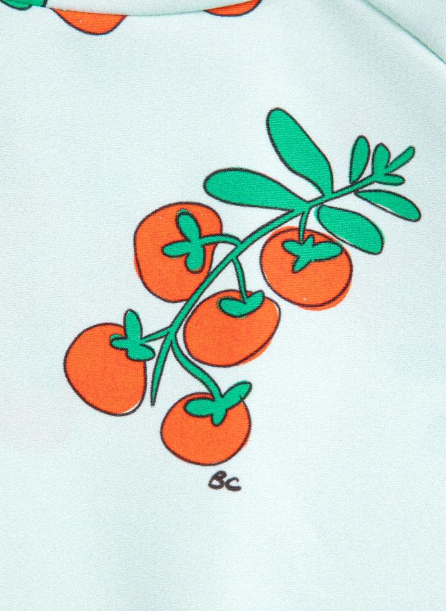 Camiseta de baño para bebé de fibra reciclada Anti-UV Tomato | Azul Pálido