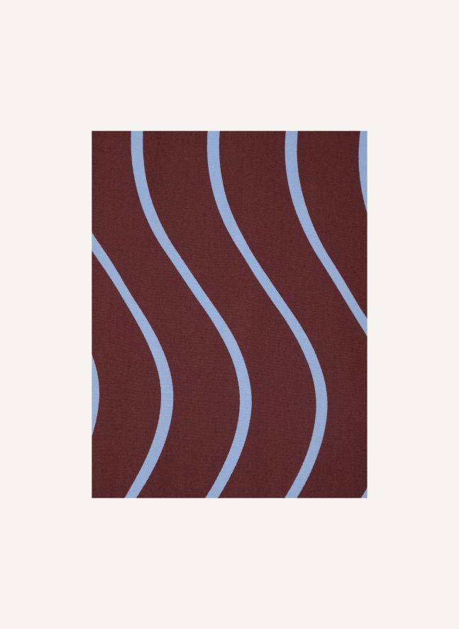 Robe Rayures Psicodelic | Bordeaux