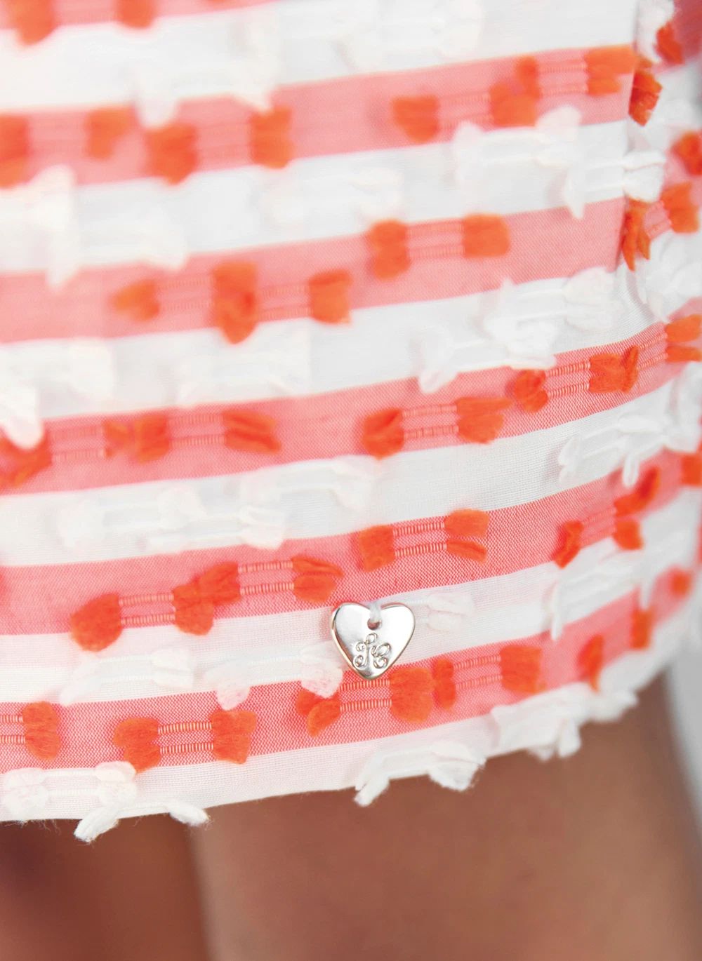 Robe Sans Manches Rayée | Blanc- Image produit n°6