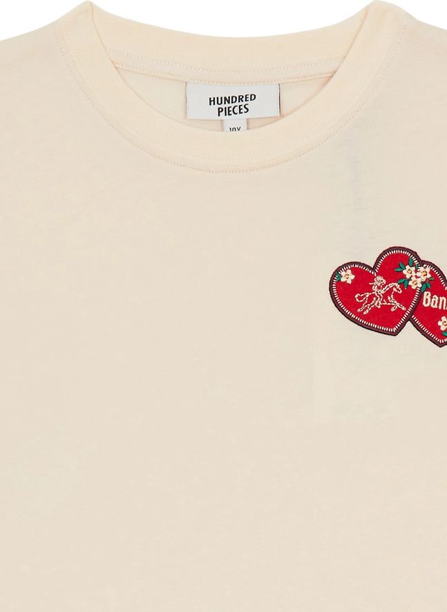 T-shirt Luna Bandida Heart | Crème
