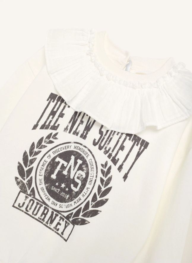Sweat Col Claudine Row | Blanc