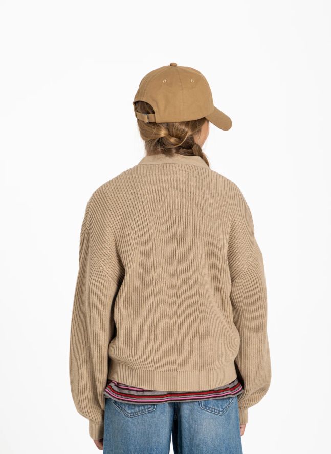 Cardigan Angel Coton Bio | Beige