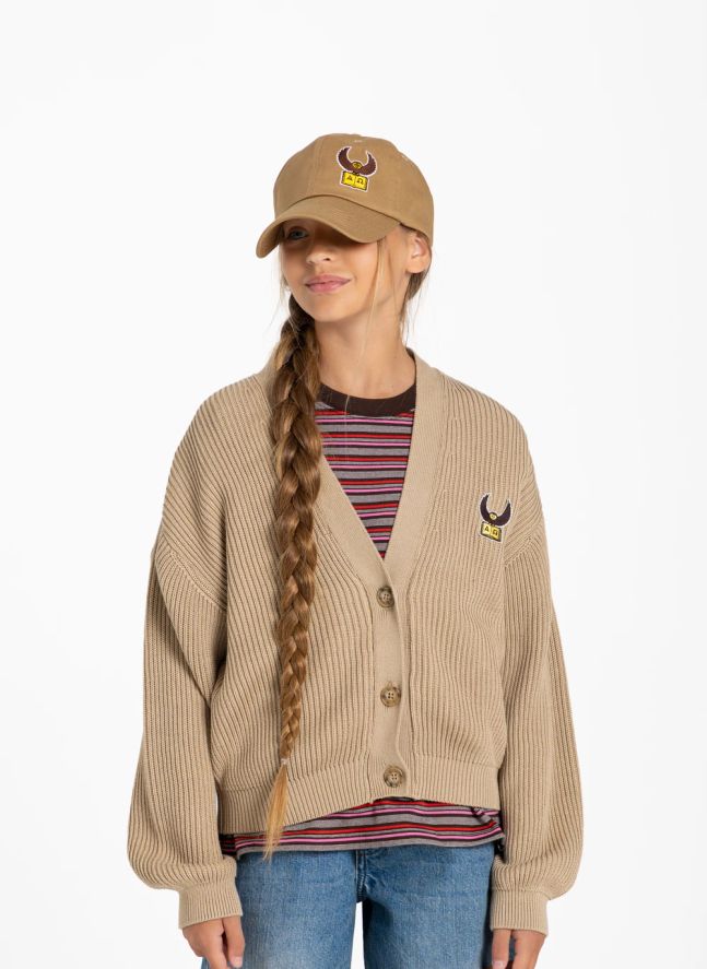 Cardigan Angel Coton Bio | Beige