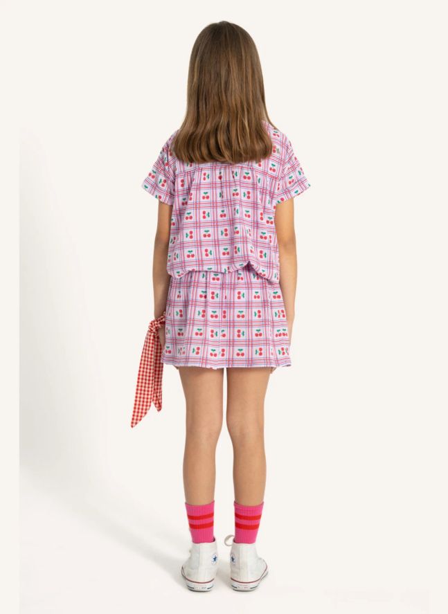 Chemise Cerises | 	Lilas