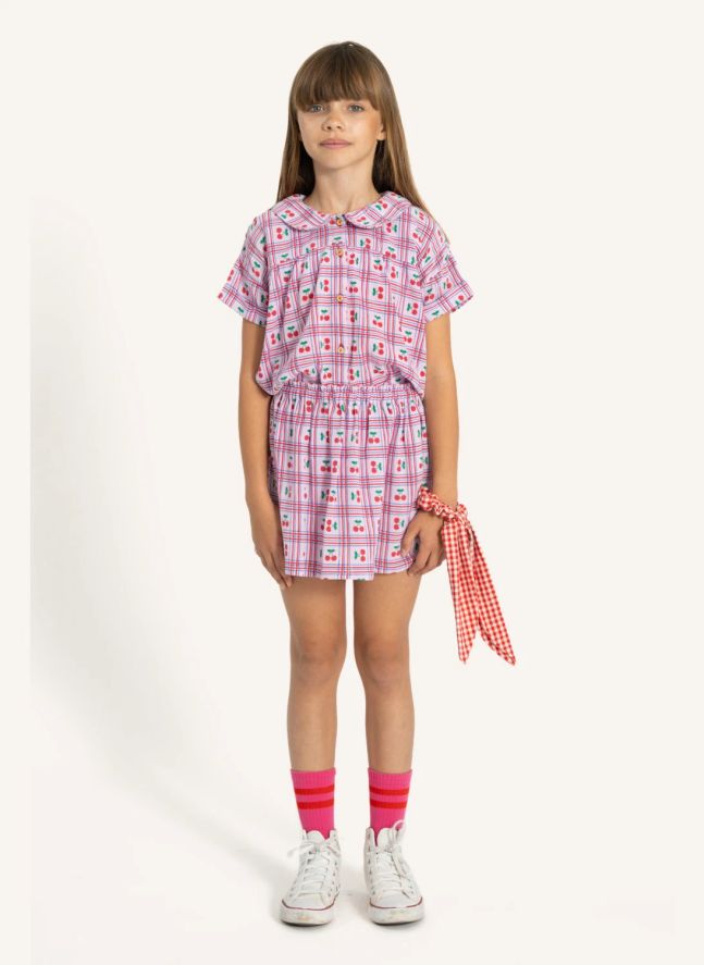 Chemise Cerises | 	Lilas
