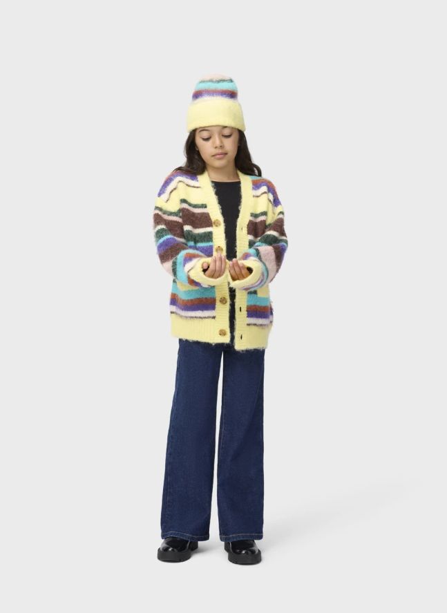 Gilet Bruttus Rayé | Jaune