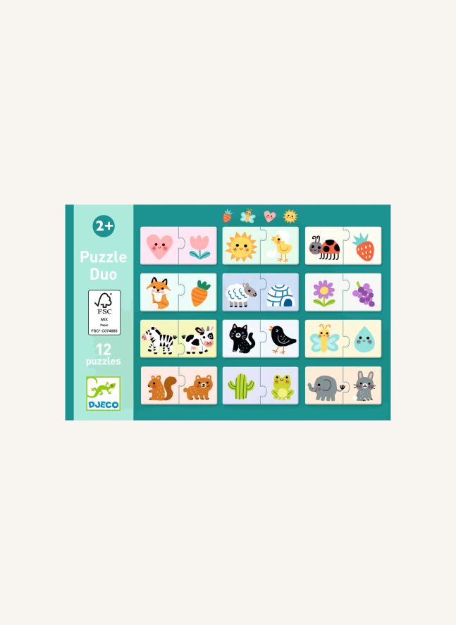 Puzzle Duo - Les couleurs