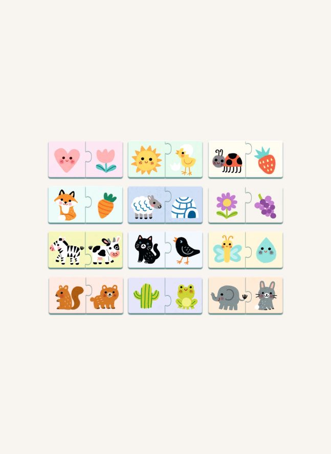 Puzzle Duo - Les couleurs