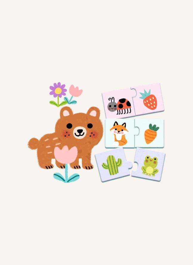 Puzzle Duo - Les couleurs