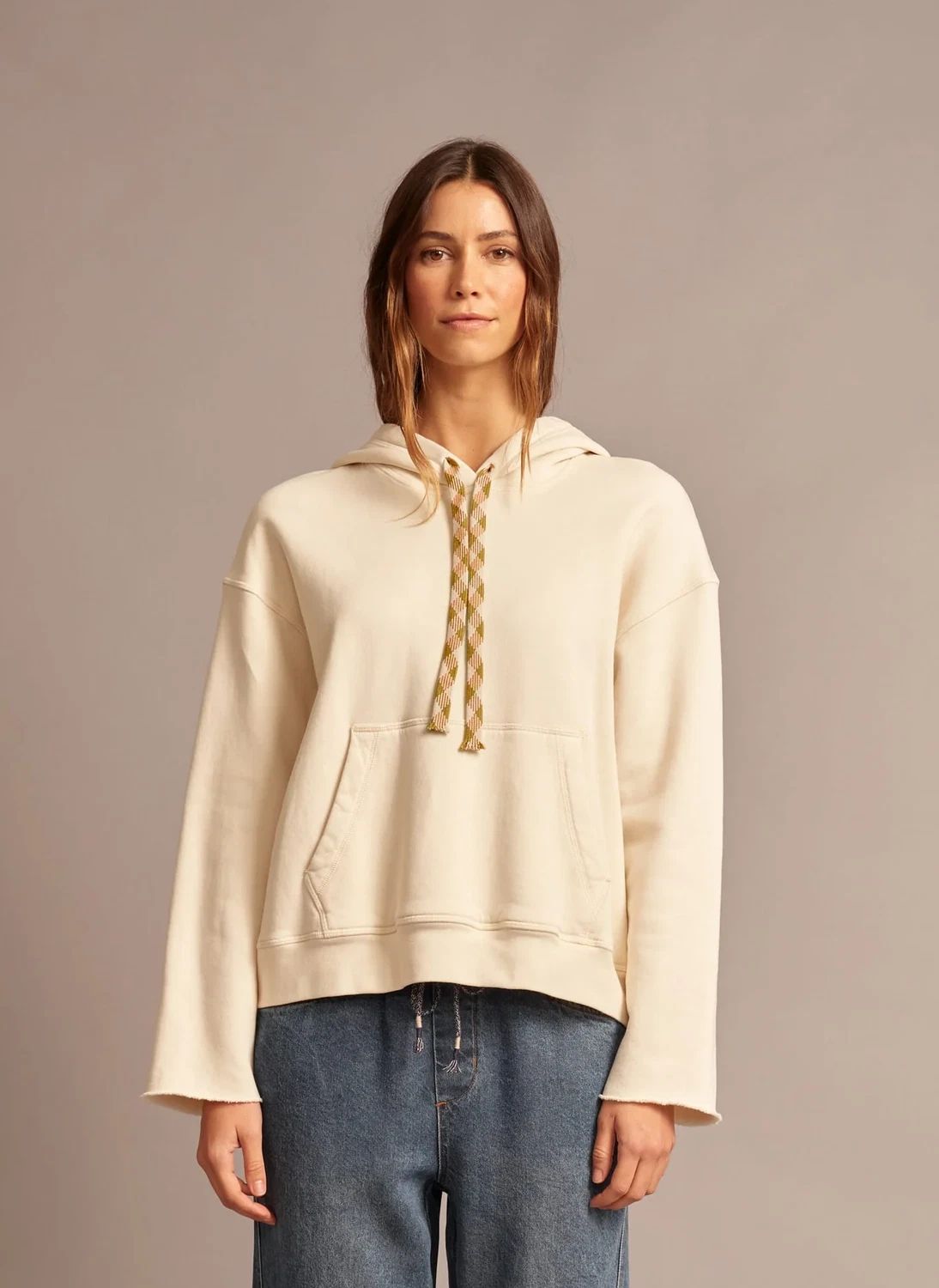 Sweat Chase Coton | Blanc- Image produit n°3
