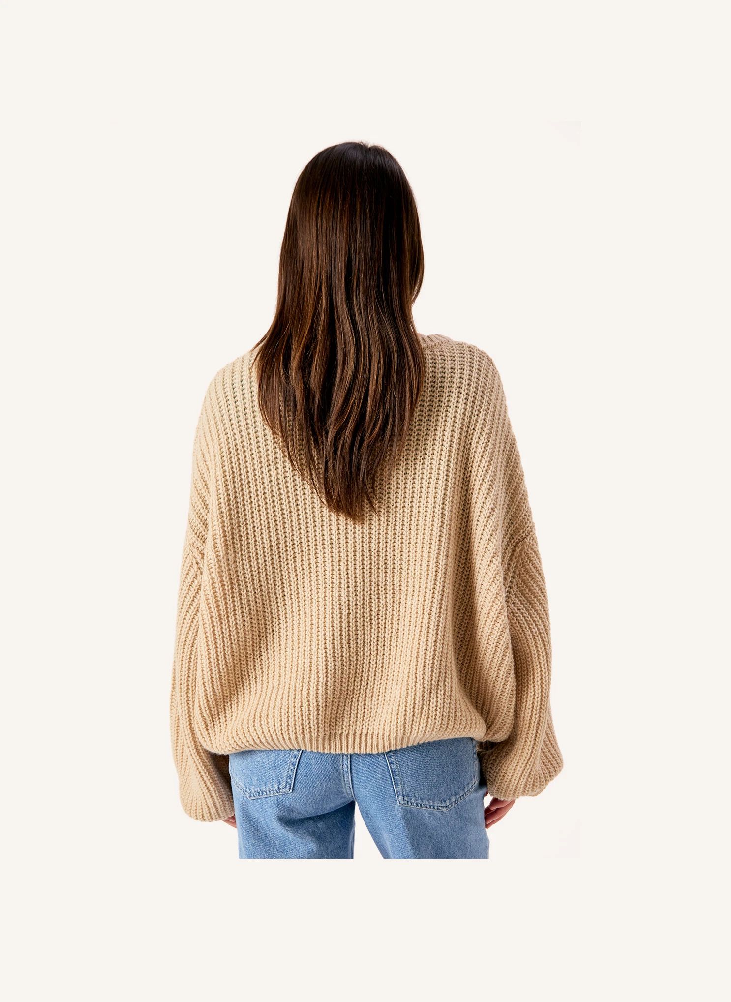Pull Cyrow Laine | Beige- Image produit n°2