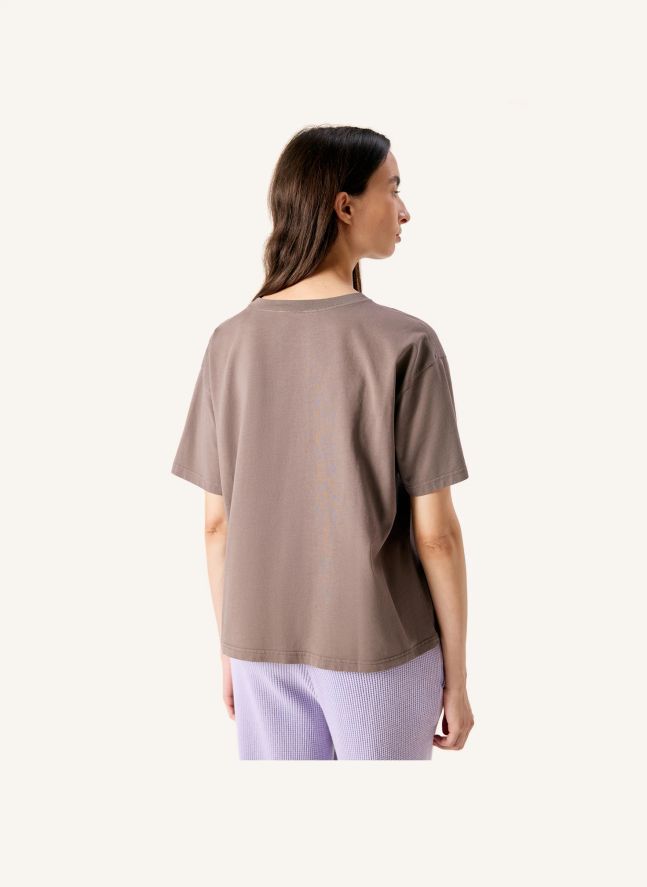 T-shirt Fizvalley Coton | Cendre