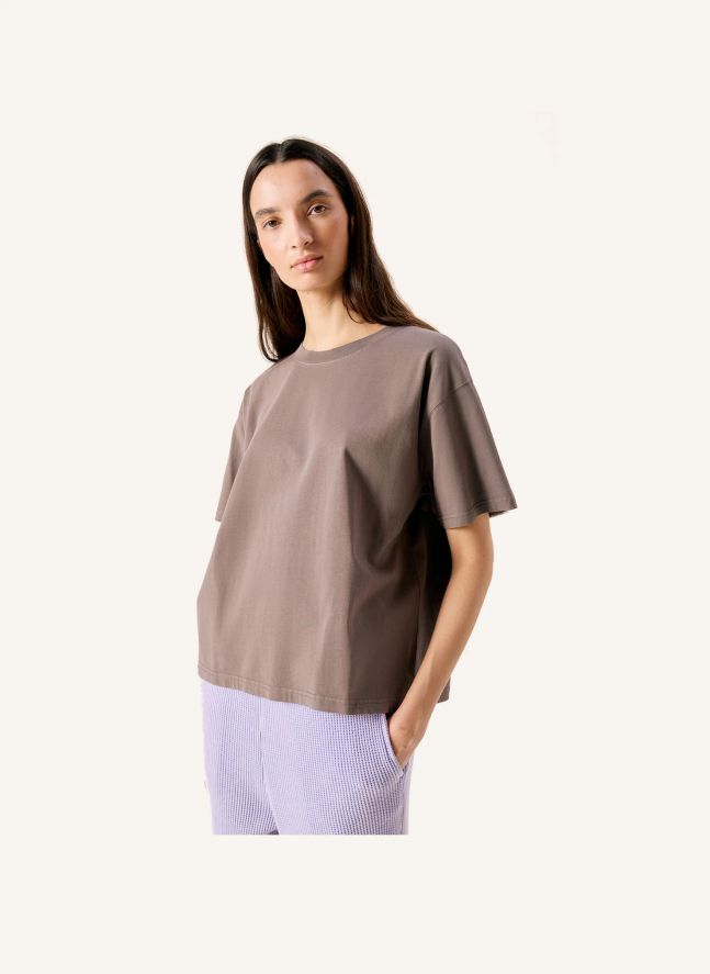 T-shirt Fizvalley Coton | Cendre