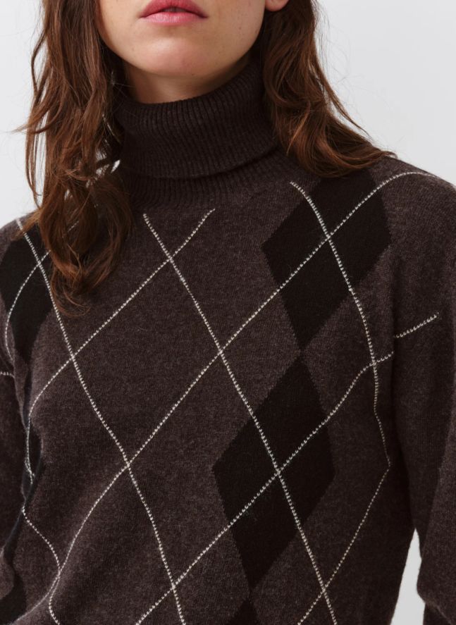 Pull Pasmeo Laine | Chocolat