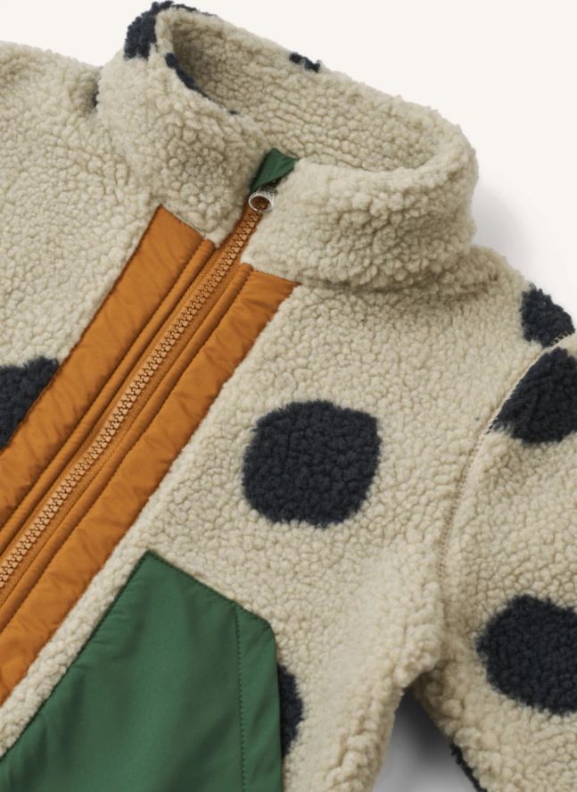 Veste Polaire Noam Fibres Recyclées | Ecru